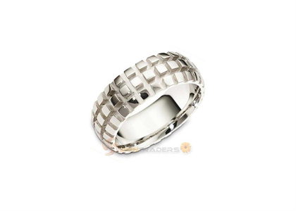 Rhodium Plated | Mens Rings